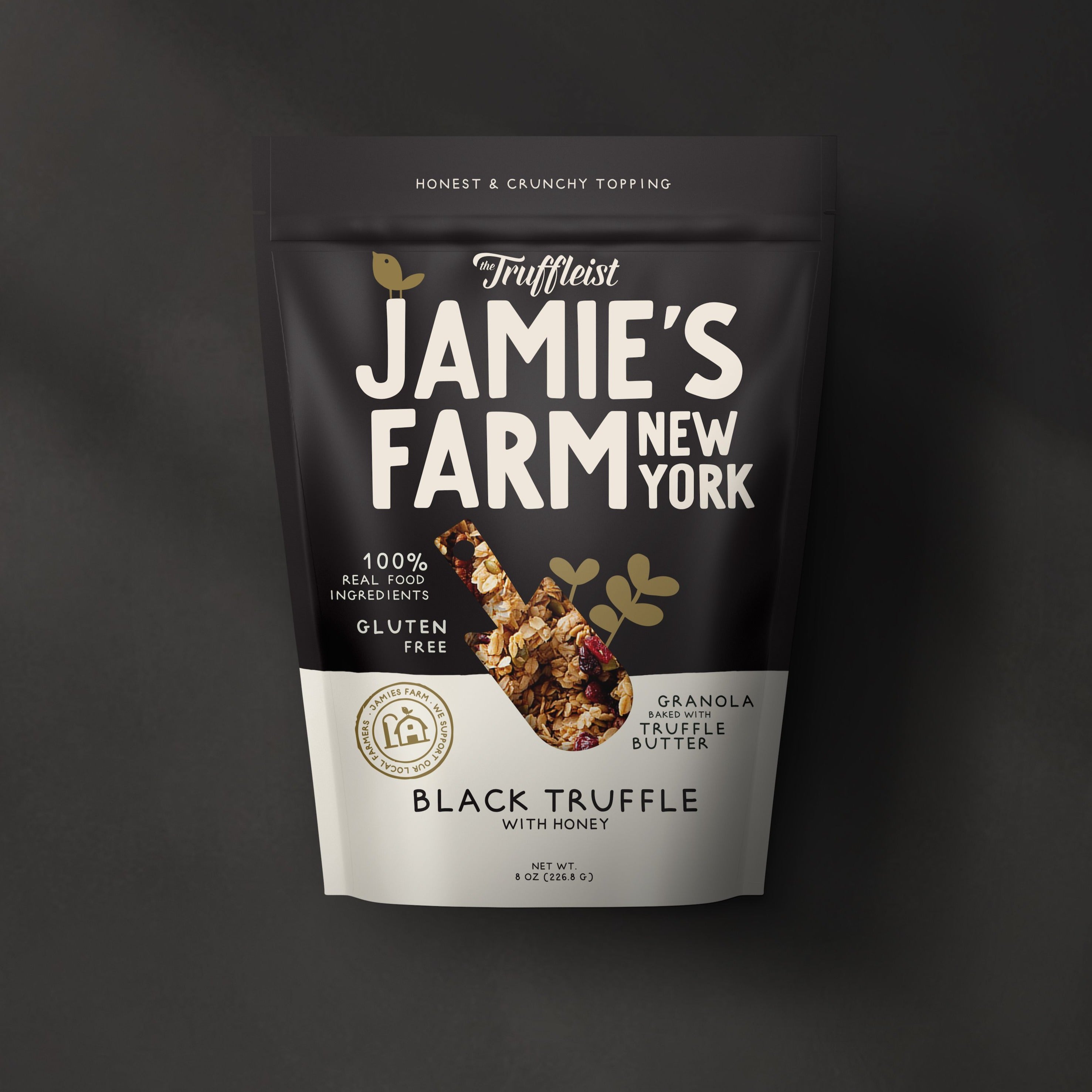Jamie's Farm New York x The Truffleist Collaboration | The Best Granola Ever | For Chefs, 3 Michelin Star Eleven Madison Park Granola Recipe, Gluten-Free, Baked with Grass-fed Ghee, Sofi Award-Winning, Black Truffle with Honey