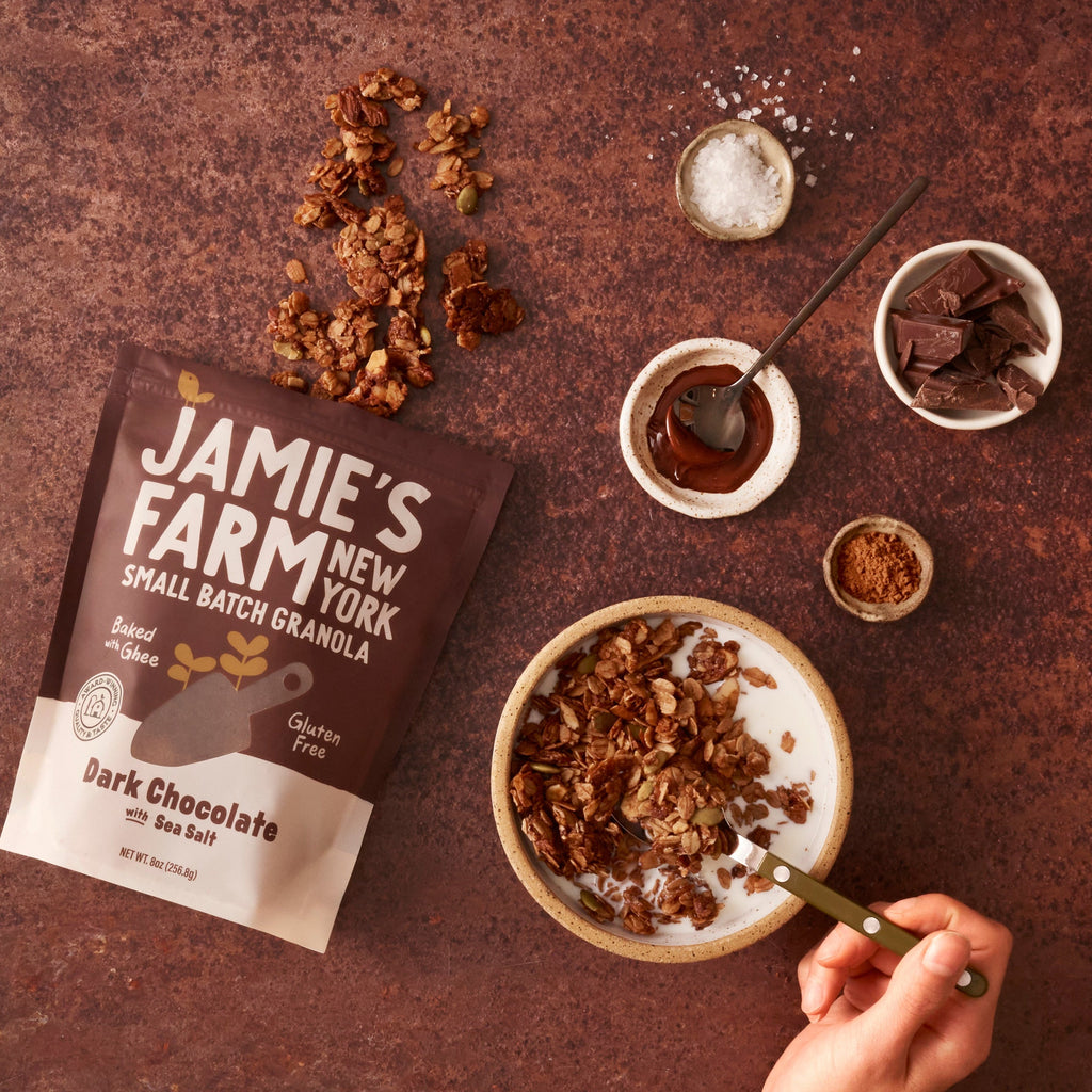 Jamie's Farm Dark Chocolate Sea Salt Granola