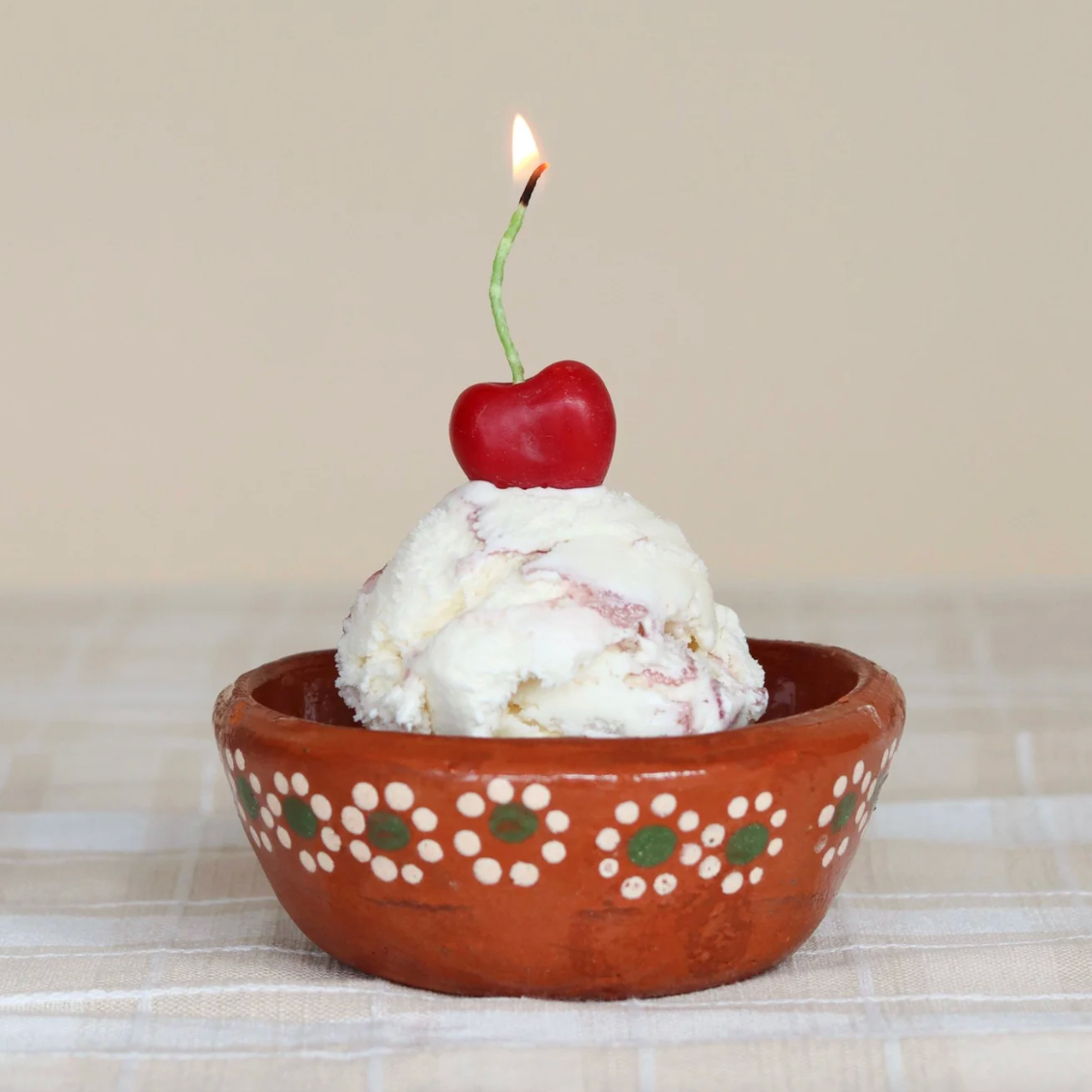 Cherry candle