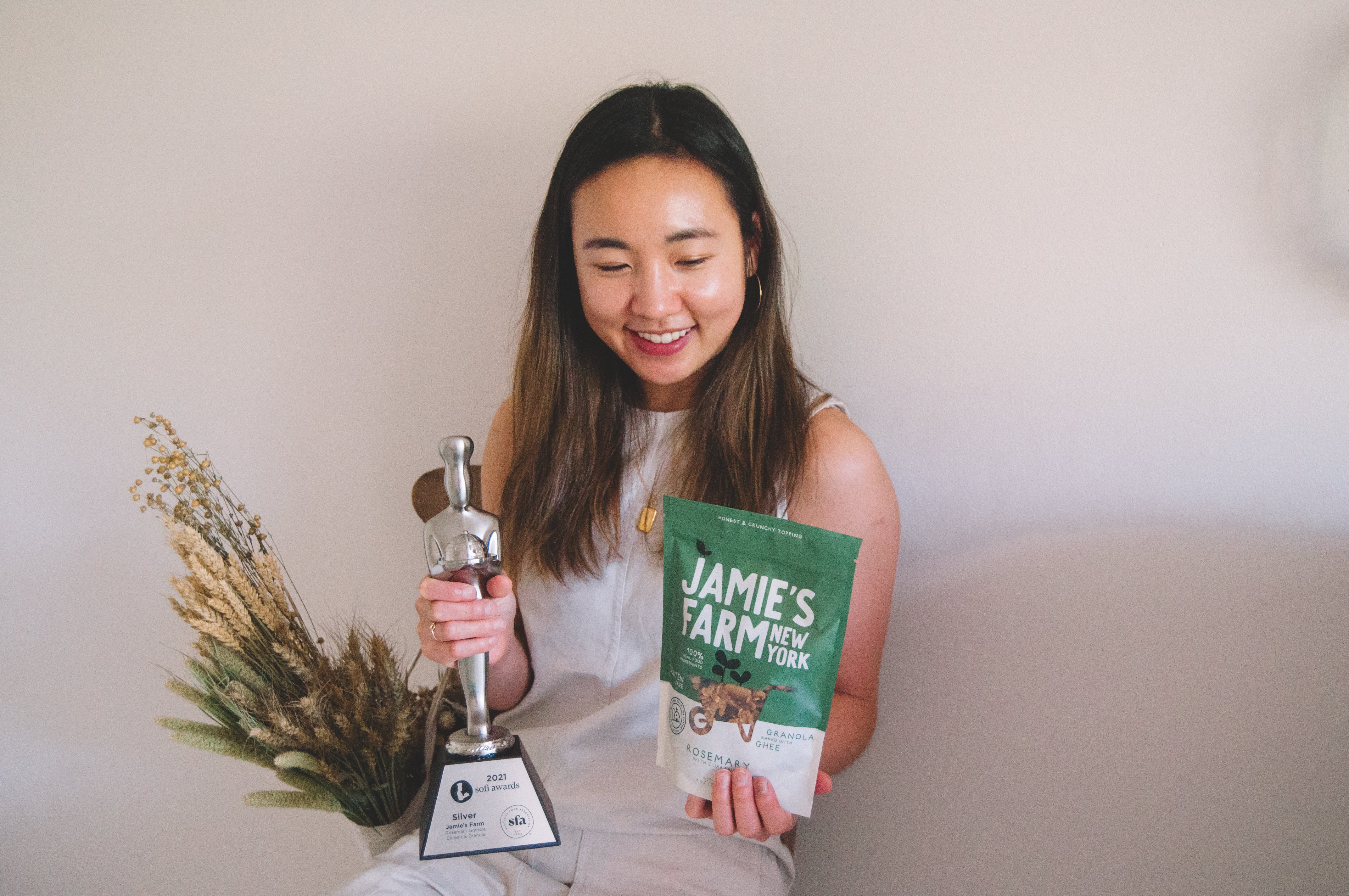 Jamie's Farm Best Granola NYC - Award-Winning, Gluten-Free, Organic, Local, Seasonal | Rosemary Currant sofi Awards from the Specialty Food Association