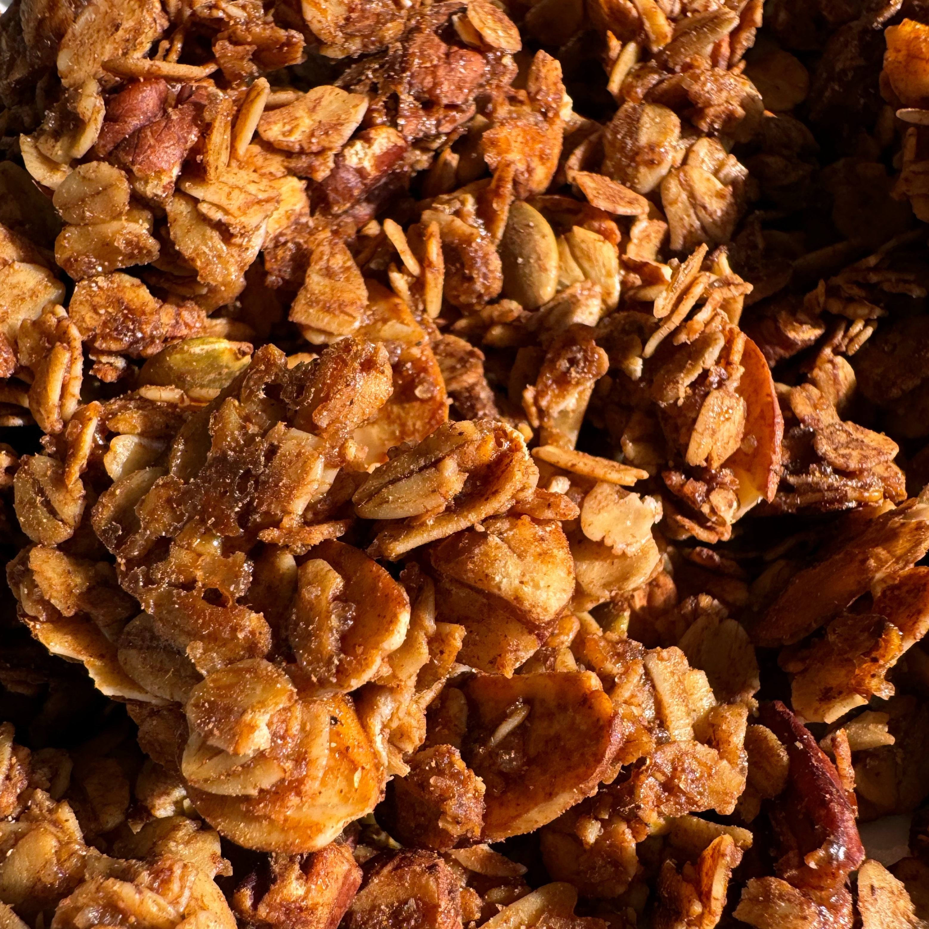 Dark Chocolate Granola with Sea Salt