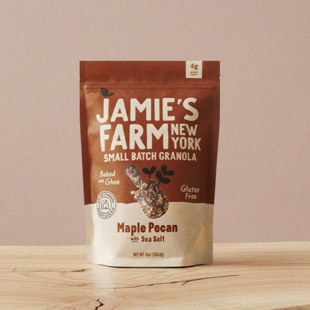 Maple Pecan Granola with Sea Salt