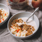 Apple Cider Donut Granola with Yogurt