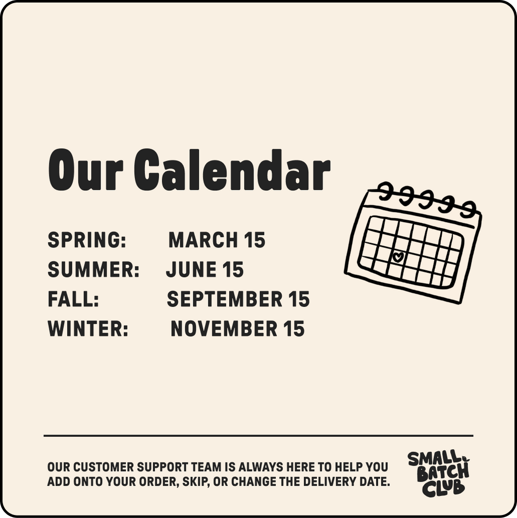 Small Batch Club - Two Seasonal Bags