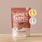 Vanilla Bean Granola with Sour Cherries