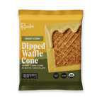 Raaka Sweet Corn Dipped Waffle Cone White Chocolate Bar