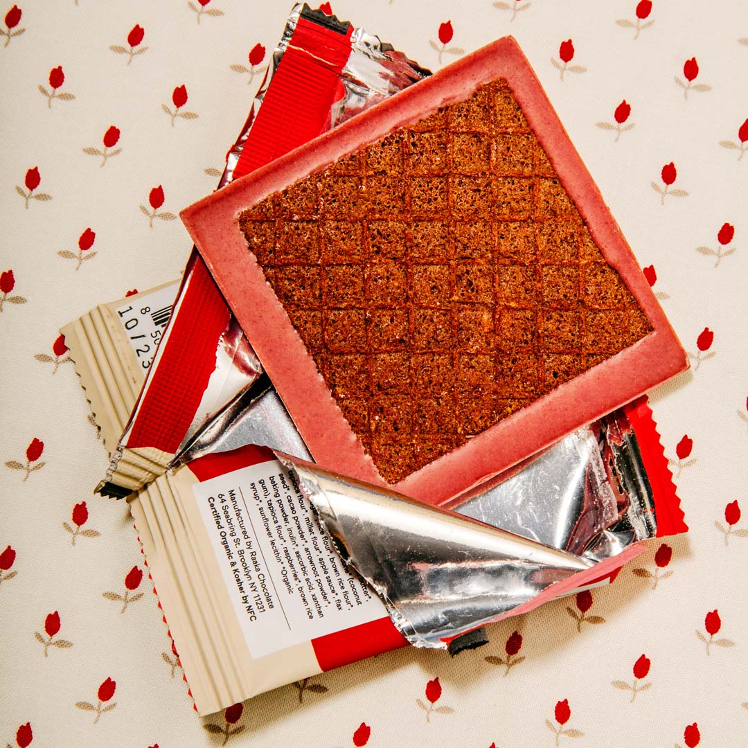 Raspberry Waffle Cone - Perfect Valentine's Day Gift Raaka