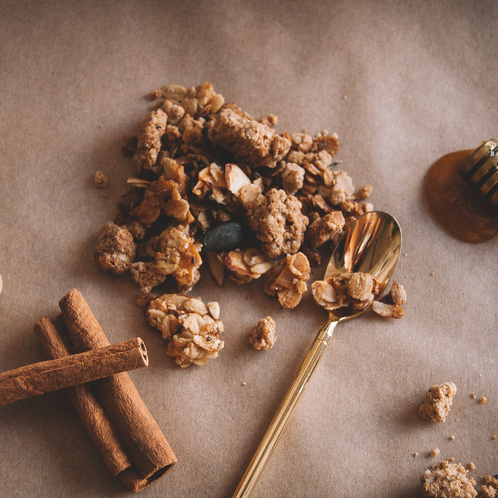 DONA Chai x Jamie's Farm Granola | Chai Streusel Granola Gluten-Free and Organic