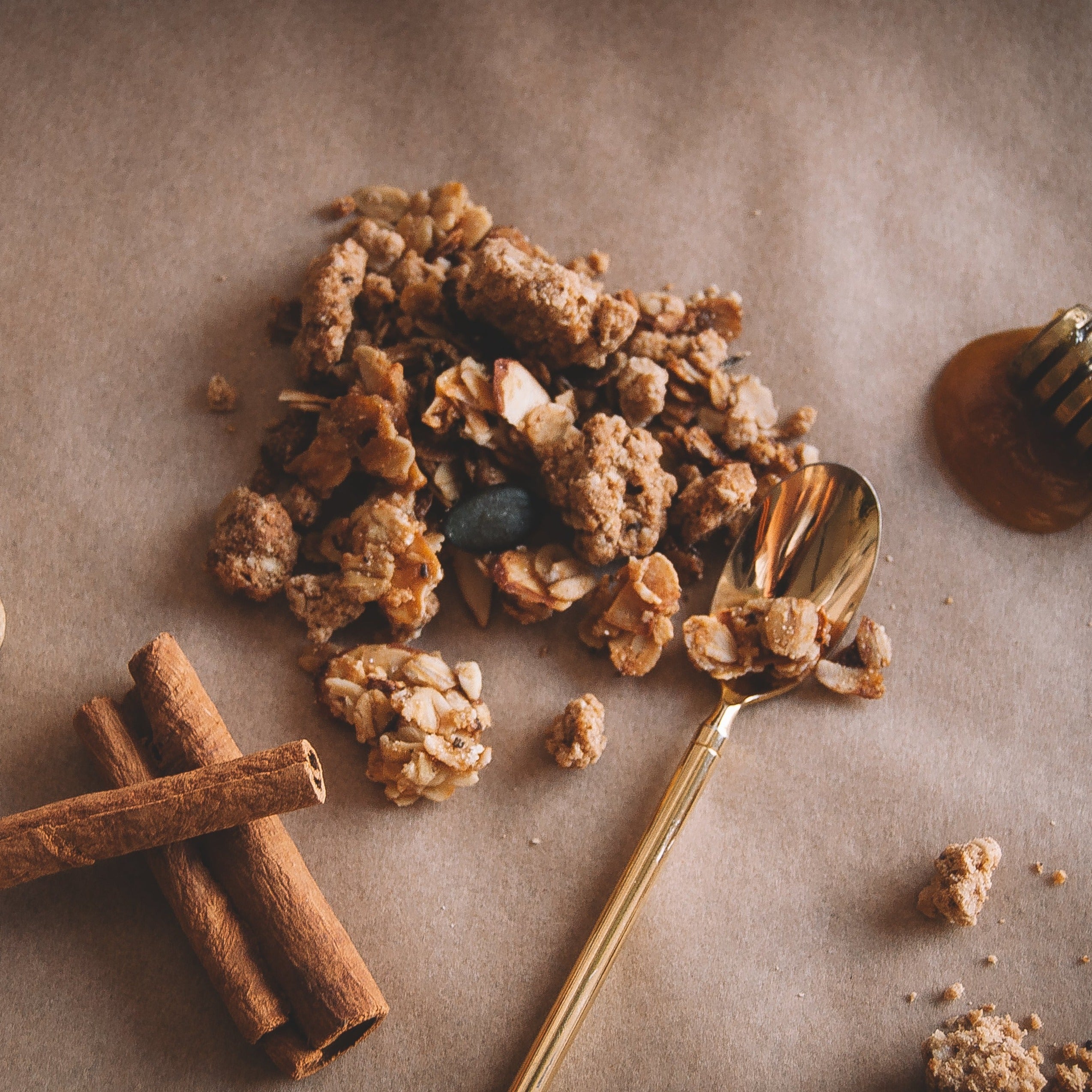 DONA Chai x Jamie's Farm Granola | Chai Streusel Granola Gluten-Free and Organic