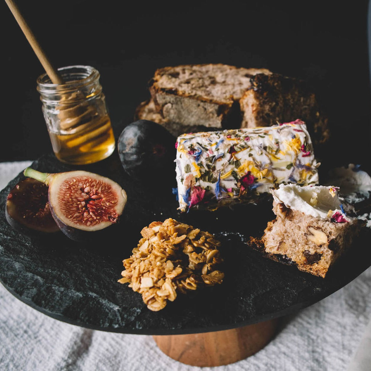 Black Truffle Granola with a Cheeseboard | Jamie's Farm Granola